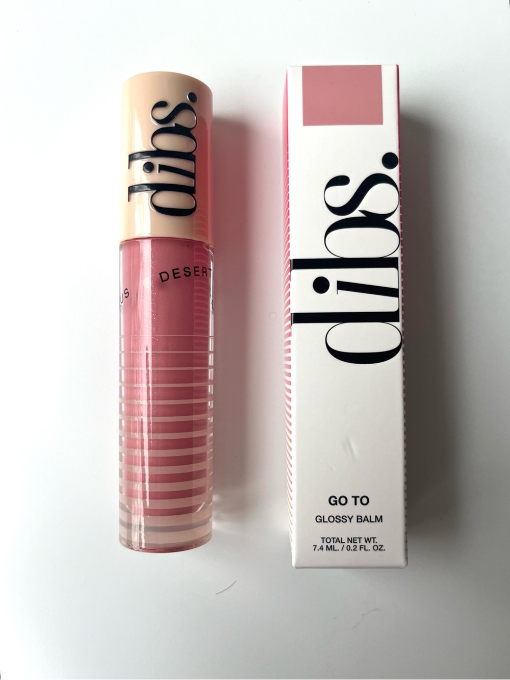 DIBS Go To Glossy Lip Balm, Effortless Pink NWT